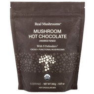 <img alt="Real Mushrooms, Mushroom Hot Chocolate with 5 Defenders, Unsweetened, 8.47 oz (240 g)" title="Real Mushrooms, Mushroom Hot Chocolate with 5 Defenders, Unsweetened, 8.47 oz (240 g),628110068798"