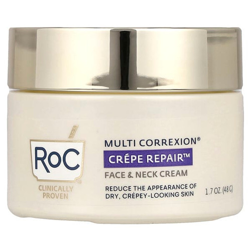 <img alt="RoC, Multi Correxion, Crepe Repair, Face & Neck Cream, 1.7 oz (48 g)" title="RoC, Multi Correxion, Crepe Repair, Face & Neck Cream, 1.7 oz (48 g),840103210223"