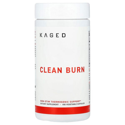 <img alt="Kaged, Clean Burn, 180 Vegetable Capsules" title="Kaged, Clean Burn, 180 Vegetable Capsules,850045966454"