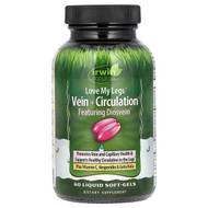 <img alt="Irwin Naturals, Love My Legs, Vein + Circulation, 60 Liquid Soft-Gels" title="Irwin Naturals, Love My Legs, Vein + Circulation, 60 Liquid Soft-Gels,840081402511"