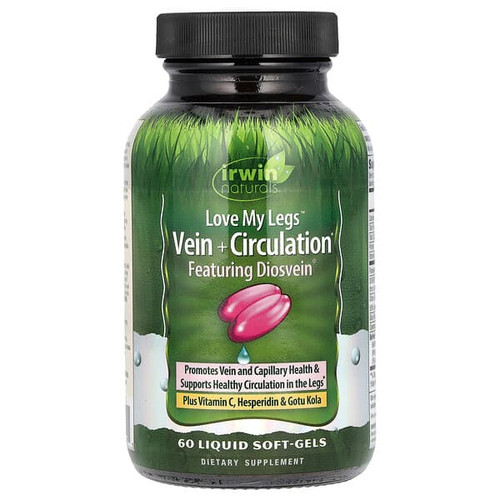 <img alt="Irwin Naturals, Love My Legs, Vein + Circulation, 60 Liquid Soft-Gels" title="Irwin Naturals, Love My Legs, Vein + Circulation, 60 Liquid Soft-Gels,840081402511"