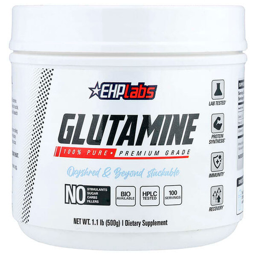 <img alt="EHPlabs, Glutamine, 1.1 lb (500 g)" title="EHPlabs, Glutamine, 1.1 lb (500 g),850025466639"