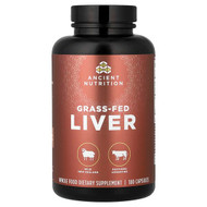 <img alt="Ancient Nutrition, Grass-Fed Liver, 180 Capsules" title="Ancient Nutrition, Grass-Fed Liver, 180 Capsules,816401026309"