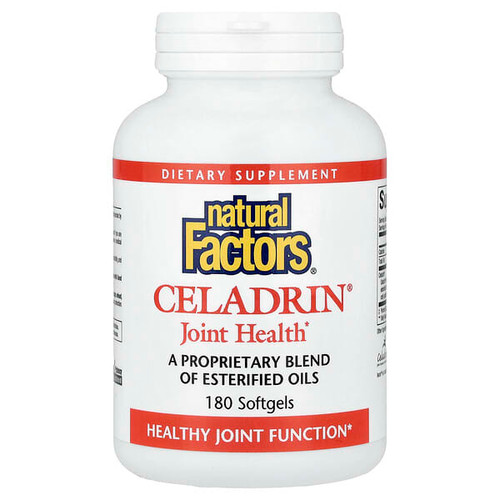 <img alt="Natural Factors, Celadrin, Joint Health, 180 Softgels" title="Natural Factors, Celadrin, Joint Health, 180 Softgels,068958268217"