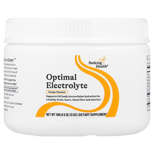 <img alt="Seeking Health, Optimal Electrolyte, Orange, 6.73 oz (190.8 g)" title="Seeking Health, Optimal Electrolyte, Orange, 6.73 oz (190.8 g),810007520322"