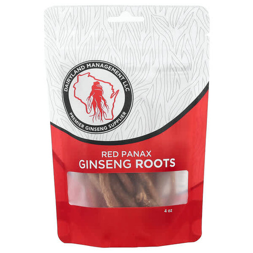 <img alt="Dairyland Ginseng, Red Panax Ginseng Roots, 4 oz" title="Dairyland Ginseng, Red Panax Ginseng Roots, 4 oz,850002923384"