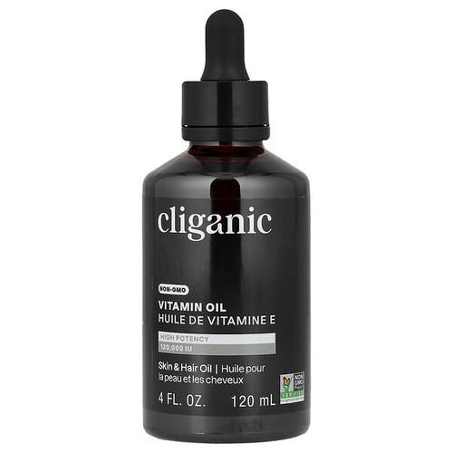 <img alt="Cliganic, Vitamin E Oil, 4 fl oz (120 ml)" title="Cliganic, Vitamin E Oil, 4 fl oz (120 ml),810057560804"