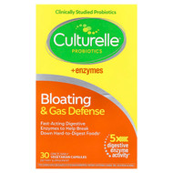 <img alt="Culturelle, Probiotics, Bloating & Gas Defense, 30 Vegetarian Capsules" title="Culturelle, Probiotics, Bloating & Gas Defense, 30 Vegetarian Capsules,049100401829"