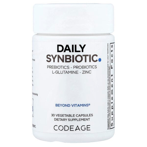 <img alt="Codeage, Daily Synbiotic, 30 Vegetable Capsules" title="Codeage, Daily Synbiotic, 30 Vegetable Capsules,850068815982"