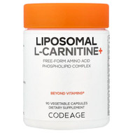 <img alt="Codeage, Liposomal L-Carnitine+, 90 Vegetable Capsules (500 mg per Capsule)" title="Codeage, Liposomal L-Carnitine+, 90 Vegetable Capsules (500 mg per Capsule),850043333852"