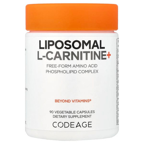 <img alt="Codeage, Liposomal L-Carnitine+, 90 Vegetable Capsules (500 mg per Capsule)" title="Codeage, Liposomal L-Carnitine+, 90 Vegetable Capsules (500 mg per Capsule),850043333852"