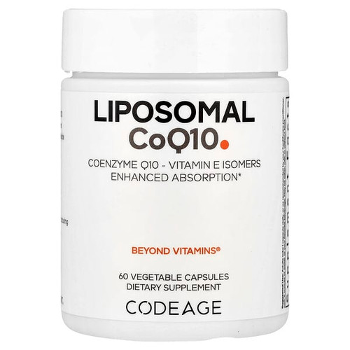 <img alt="Codeage, Liposomal CoQ10, 60 Vegetable Capsules" title="Codeage, Liposomal CoQ10, 60 Vegetable Capsules,850043333951"
