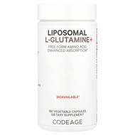 <img alt="Codeage, Liposomal L-Glutamine+, 180 Vegetable Capsules (500 mg per Capsule)" title="Codeage, Liposomal L-Glutamine+, 180 Vegetable Capsules (500 mg per Capsule),850043333791"
