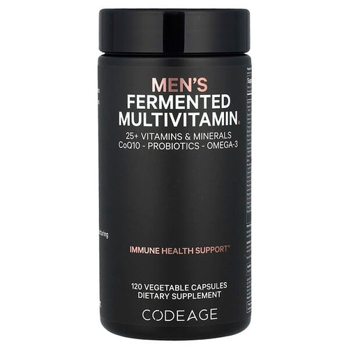 <img alt="Codeage, Mens Fermented Multivitamin, 120 Vegetable Capsules" title="Codeage, Mens Fermented Multivitamin, 120 Vegetable Capsules,853919008519"