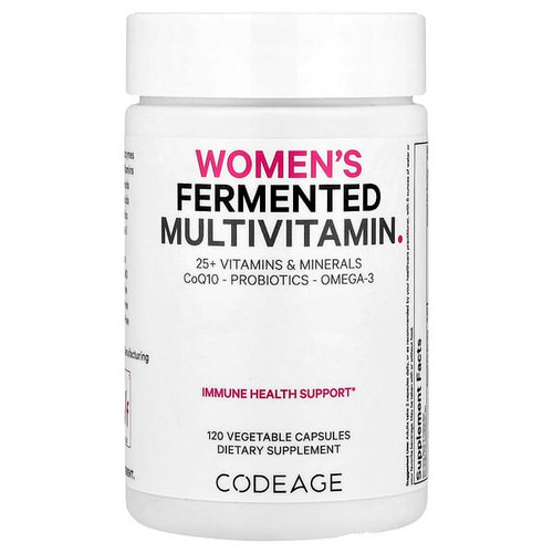 <img alt="Codeage, Womens Fermented Multivitamin, 120 Vegetable Capsules" title="Codeage, Womens Fermented Multivitamin, 120 Vegetable Capsules,853919008311"