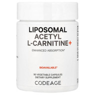 <img alt="Codeage, Liposomal Acetyl L-Carnitine+, 90 Capsules (500 mg per Capsule)" title="Codeage, Liposomal Acetyl L-Carnitine+, 90 Capsules (500 mg per Capsule),850043333869"