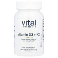 <img alt="Vital Nutrients, Vitamin D3 + K2, 60 Vegetarian Capsules" title="Vital Nutrients, Vitamin D3 + K2, 60 Vegetarian Capsules,693465549117"