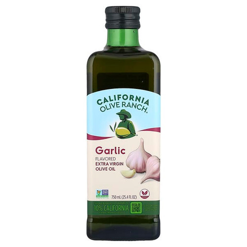 <img alt="California Olive Ranch, Extra Virgin Olive Oil, Garlic, 25.4 fl oz (750 ml)" title="California Olive Ranch, Extra Virgin Olive Oil, Garlic, 25.4 fl oz (750 ml),850687110277"