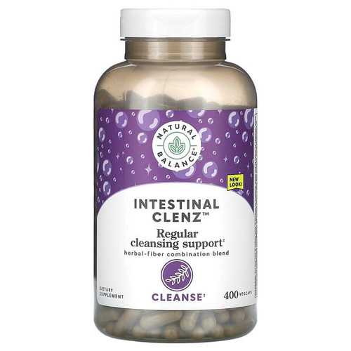 <img alt="Natural Balance, Intestinal Clenz, Cleanse, 400 Vegcaps" title="Natural Balance, Intestinal Clenz, Cleanse, 400 Vegcaps,096231704008"