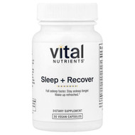 <img alt="Vital Nutrients, Sleep + Recover , 30 Vegan Capsules" title="Vital Nutrients, Sleep + Recover , 30 Vegan Capsules,693465492116"