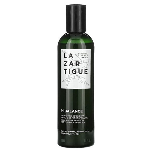 <img alt="Lazartigue, Rebalancing Shampoo, Rice Vinegar & Spirulina , 8.5 fl oz (250 ml)" title="Lazartigue, Rebalancing Shampoo, Rice Vinegar & Spirulina , 8.5 fl oz (250 ml),3372290122722"