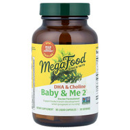 <img alt="MegaFood, Baby & Me 2, DHA & Choline, 60 Liquid Capsules" title="MegaFood, Baby & Me 2, DHA & Choline, 60 Liquid Capsules,051494104293"