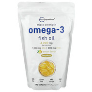 <img alt="Micro Ingredients, Omega-3 Fish Oil, Lemon, 240 Softgels" title="Micro Ingredients, Omega-3 Fish Oil, Lemon, 240 Softgels,850015616068"
