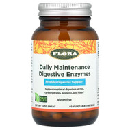 <img alt="Flora, Daily Maintenance Digestive Enzymes, 60 Vegetarian Capsules" title="Flora, Daily Maintenance Digestive Enzymes, 60 Vegetarian Capsules,061998613702"