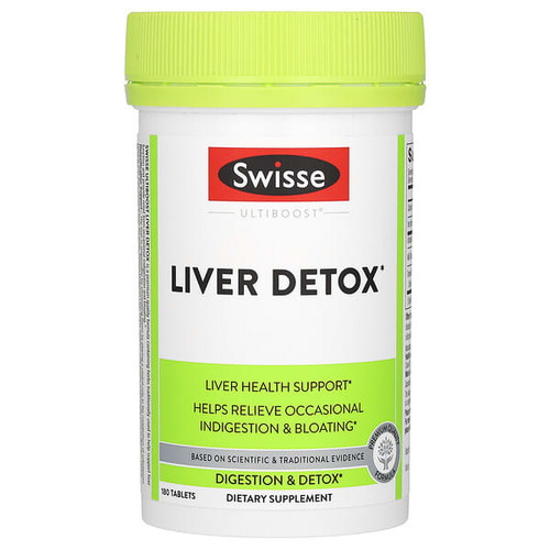 <img alt="Swisse, Ultiboost, Liver Detox, 180 Tablets" title="Swisse, Ultiboost, Liver Detox, 180 Tablets,850000148208"