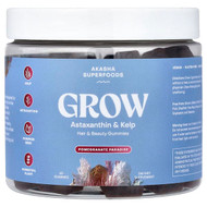 <img alt="Akasha Superfoods, Grow, Hair & Beauty Gummies, Pomegranate Paradise, 60 Gummies" title="Akasha Superfoods, Grow, Hair & Beauty Gummies, Pomegranate Paradise, 60 Gummies,860011893530"