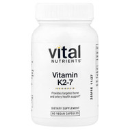 <img alt="Vital Nutrients, Vitamin K2-7, 60 Vegan Capsules (180 mcg per Capsule)" title="Vital Nutrients, Vitamin K2-7, 60 Vegan Capsules (180 mcg per Capsule),693465548110"