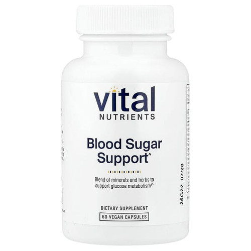 <img alt="Vital Nutrients, Blood Sugar Support, 60 Vegan Capsules" title="Vital Nutrients, Blood Sugar Support, 60 Vegan Capsules,693465258118"
