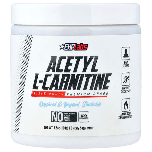 <img alt="EHPlabs, Acetyl L-Carnitine, 3.5 oz (100 g)" title="EHPlabs, Acetyl L-Carnitine, 3.5 oz (100 g),850025466202"
