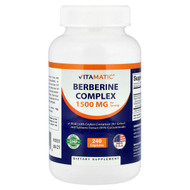 <img alt="Vitamatic, Berberine Complex, 240 Capsules" title="Vitamatic, Berberine Complex, 240 Capsules,810078475194"