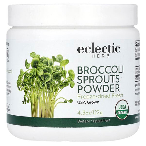 <img alt="Eclectic Herb, Broccoli Sprouts Powder, 4.3 oz (122 g)" title="Eclectic Herb, Broccoli Sprouts Powder, 4.3 oz (122 g),023363379675"