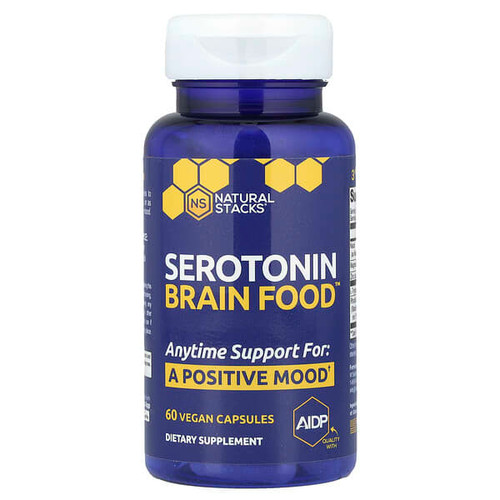 <img alt="Natural Stacks, Serotonin Brain Food, 60 Vegan Capsules" title="Natural Stacks, Serotonin Brain Food, 60 Vegan Capsules,673869563995"