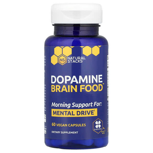<img alt="Natural Stacks, Dopamine Brain Food, 60 Vegan Capsules" title="Natural Stacks, Dopamine Brain Food, 60 Vegan Capsules,673869563971"
