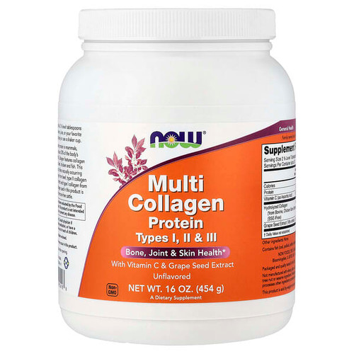 <img alt="Now Foods, Multi Collagen Protein, Unflavored, 16 oz (454 g)" title="Now Foods, Multi Collagen Protein, Unflavored, 16 oz (454 g),733739034168"