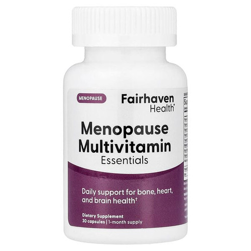 <img alt="Fairhaven Health, Menopause Multivitamin Essentials , 30 Capsules" title="Fairhaven Health, Menopause Multivitamin Essentials , 30 Capsules,850036124092"
