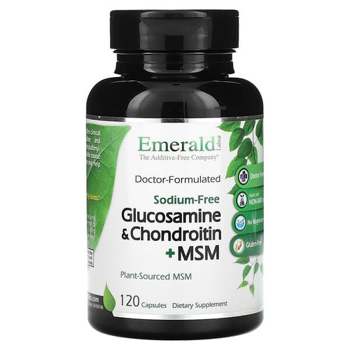 <img alt="Emerald Laboratories, Glucosamine & Chondroitin + MSM, 120 Capsules" title="Emerald Laboratories, Glucosamine & Chondroitin + MSM, 120 Capsules,743650101191"