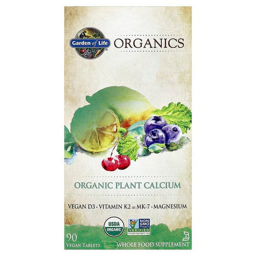 <img alt="Garden of Life, Organics, Organic Plant Calcium, 90 Vegan Tablets" title="Garden of Life, Organics, Organic Plant Calcium, 90 Vegan Tablets,658010117609"