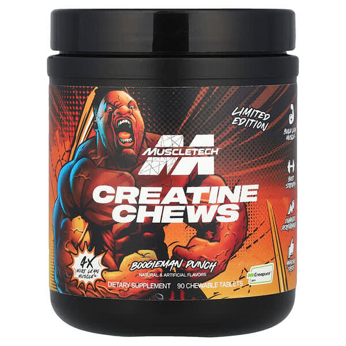 <img alt="MuscleTech, Limited Edition, Creatine Chews, Boogieman Punch, 90 Chewable Tablets (1 g per Tablet)" title="MuscleTech, Limited Edition, Creatine Chews, Boogieman Punch, 90 Chewable Tablets (1 g per Tablet),631656610833"