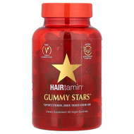 <img alt="HAIRtamin, Gummy Stars, Superfruit Medley, 60 Vegan Gummies" title="HAIRtamin, Gummy Stars, Superfruit Medley, 60 Vegan Gummies,856344008147"
