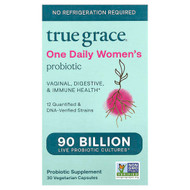 <img alt="True Grace, One Daily Womens Probiotic, 90 Billion CFU, 30 Vegetarian Capsules" title="True Grace, One Daily Womens Probiotic, 90 Billion CFU, 30 Vegetarian Capsules,850028009130"