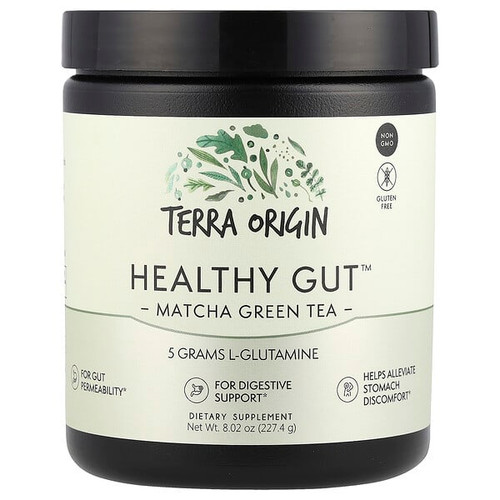 <img alt="Terra Origin, Healthy Gut, Matcha Green Tea , 8.02 oz (227.4 g)" title="Terra Origin, Healthy Gut, Matcha Green Tea , 8.02 oz (227.4 g),857668007328"