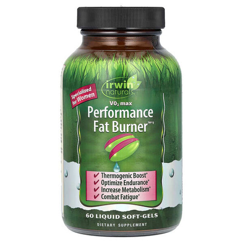 <img alt="Irwin Naturals, V02 Max, Performance Fat Burner, 60 Liquid Soft-Gels" title="Irwin Naturals, V02 Max, Performance Fat Burner, 60 Liquid Soft-Gels,710363598686"