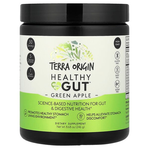 <img alt="Terra Origin, Healthy Gut, Green Apple, 8.68 oz (246 g)" title="Terra Origin, Healthy Gut, Green Apple, 8.68 oz (246 g),857668007687"