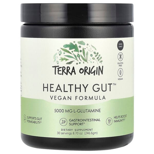 <img alt="Terra Origin, Healthy Gut, Vegan Formula, 8.7 oz (246.6 g)" title="Terra Origin, Healthy Gut, Vegan Formula, 8.7 oz (246.6 g),857668007335"