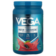 <img alt="Vega, Premium Protein + Supergreens, Berry, 1 lb 6 oz (624 g)" title="Vega, Premium Protein + Supergreens, Berry, 1 lb 6 oz (624 g),838766001609"