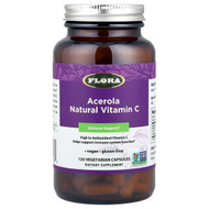 <img alt="Flora, Acerola Natural Vitamin C , 120 Vegetarian Capsules" title="Flora, Acerola Natural Vitamin C , 120 Vegetarian Capsules,061998628089"